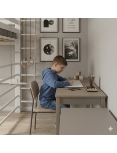 Letto per bambini con spalliera svedese – sonno, gioco e movimento in uno