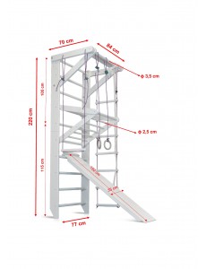  Altezza: Altezza 220 cm
