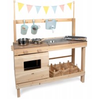 Cucina e Negozio Esterno per Gioco con Acqua e Sabbia