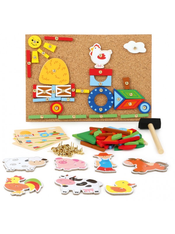 Gioco creativo in legno – vari argomenti