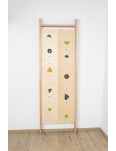 Climboo – struttura in legno con prese da arrampicata