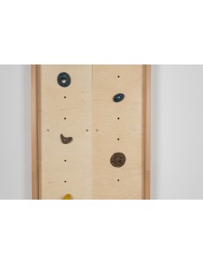 Climboo – struttura in legno con prese da arrampicata