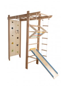 Ginnico in legno con accessori – Angolo sportivo familiare Ginnico in legno con accessori – Angolo sportivo familiare