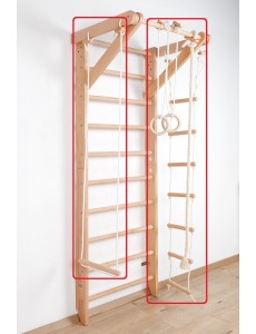 Accessori SportBaby per struttura da arrampicata – set per gioco attivo dei bambini